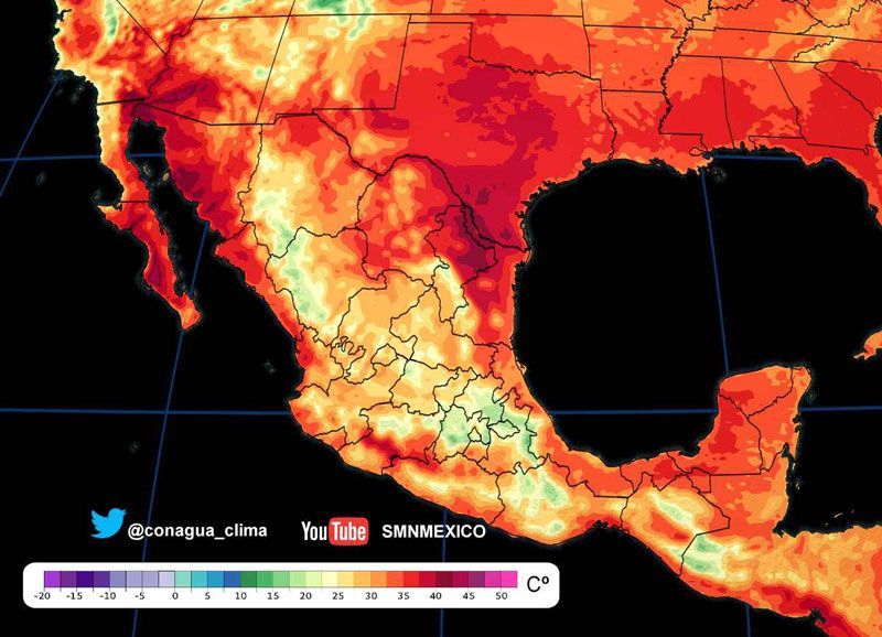 Ola de calor afecta México con temperaturas que pueden BajaPress