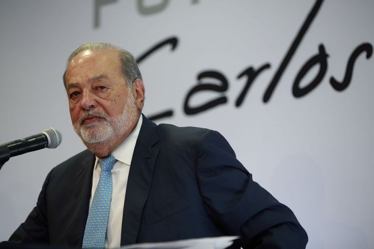 El-magnate-mexicano-Carlos-Slim-participa-durante-una-rueda-de-prensa