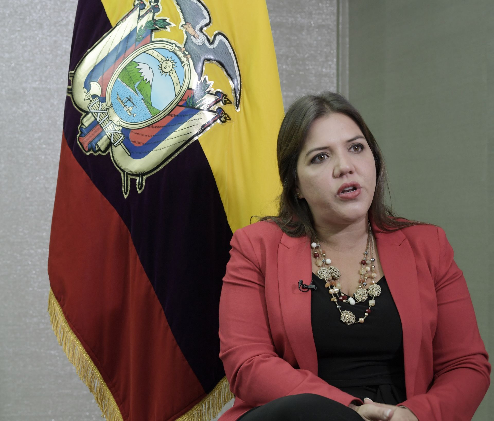 LavicepresidentadeEcuador,MaríaAlejandraVicuña