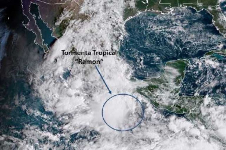 Se forma la tormenta tropical Ramón frente a las costas del sur de México