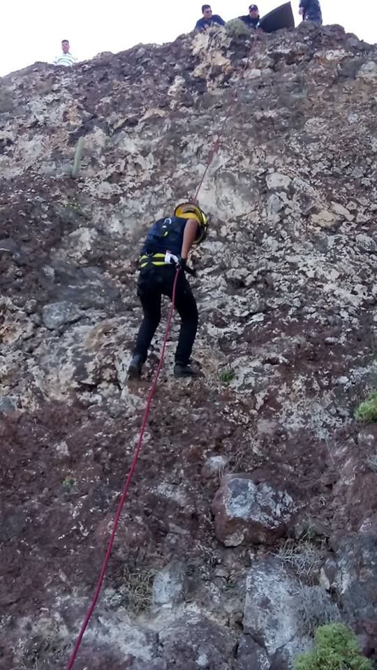 turista cae por acantilado en Baja California sur