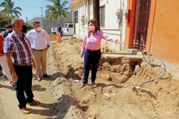 Avanzan los trabajos de pavimentación integral de 9 en importantes vialidades