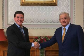 AMLO se reúne con Samuel García, gobernador electo de Nuevo León