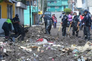 Sismo e inundaciones dejan varios muertos y miles de damnificados en México