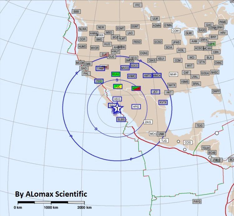 sismo en Baja California Sur