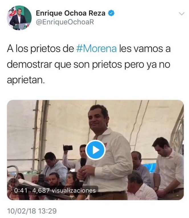 Ochoa Reza Tweet