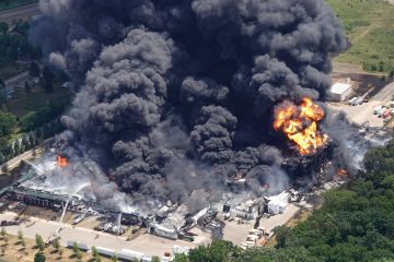 Explosión Quimica en Rockton, USA