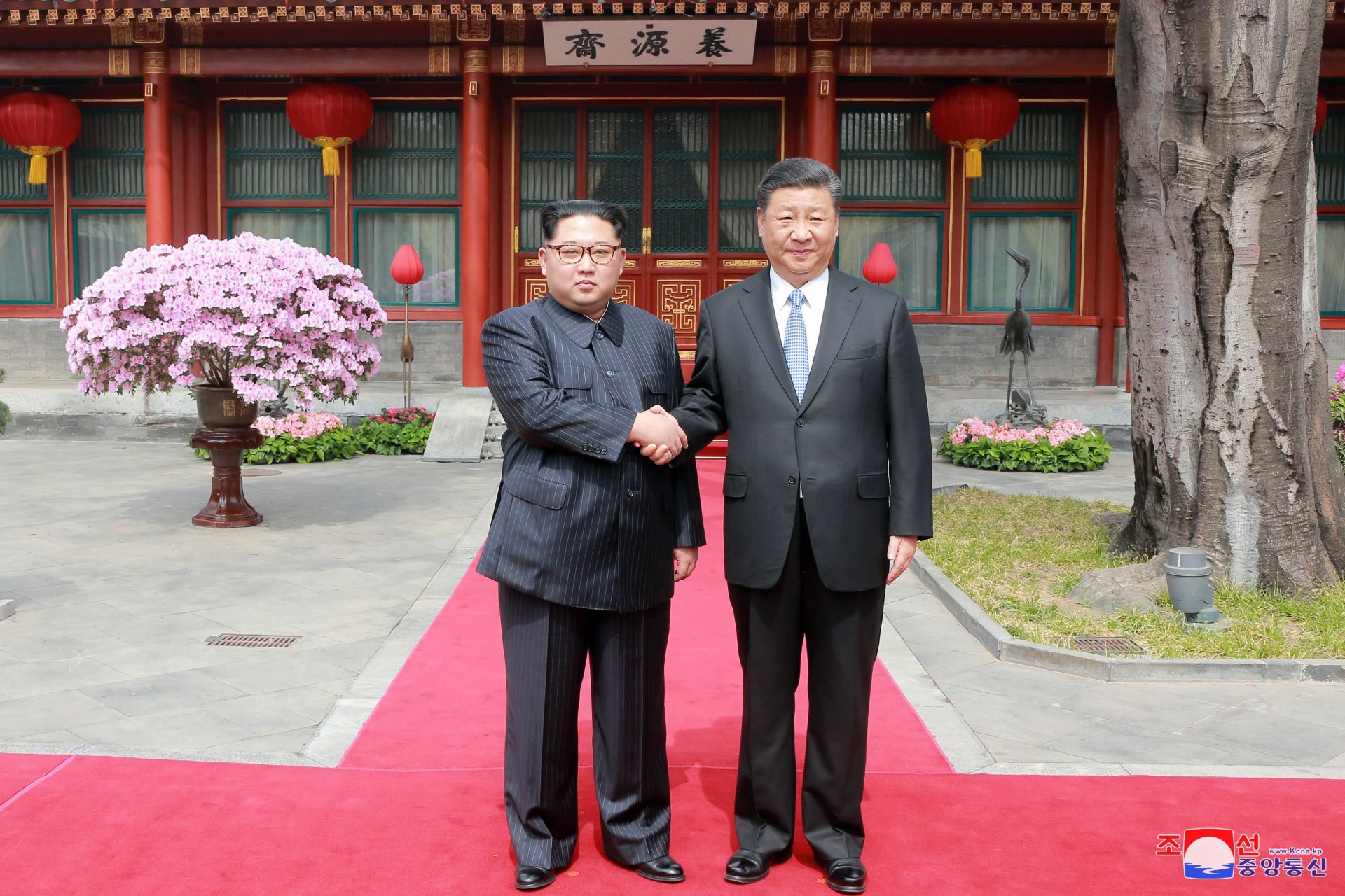 Kim Jong-un visita China