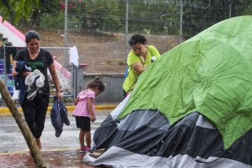 Fuertes lluvias ponen en peligro a migrantes en Tamaulipas