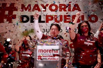Morena, el partido de AMLO, se proclama ganador con un escaso recuento